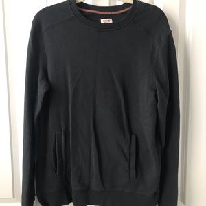 Tunic sweatshirt with side zipper